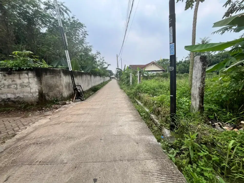 Tanah Kavling Legok SHM 100Jtan - 8 Menit PLP Curug