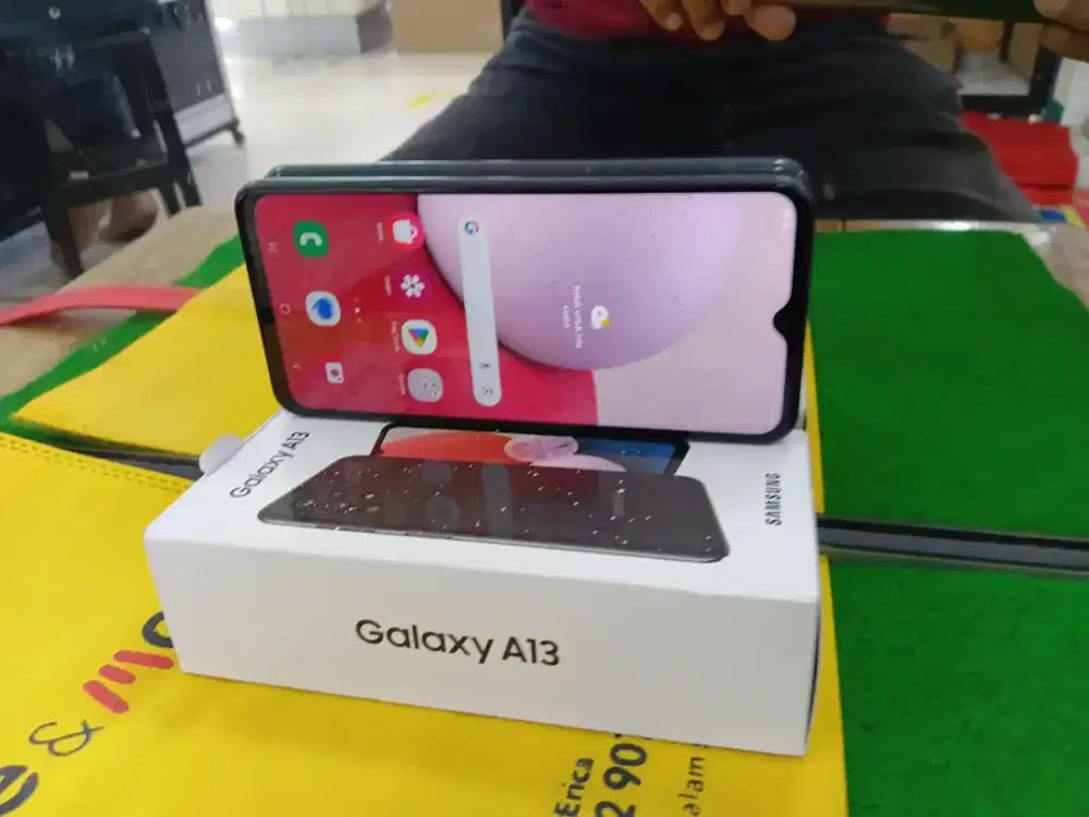 Samsung A13 Ram 6 /128 gb lengkap normal tampa kendala
