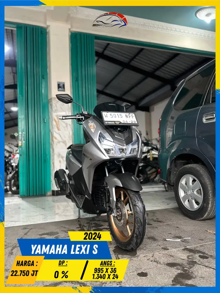 YAMAHA LEXI S 2024 SIAP GASS MASZEHH HIKMAH MOTOR KEPUH