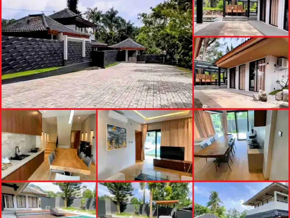 Exclusive Villa Complex in Kaliurang – 3 Luxury Villas with Private Pool, High Investment Potential