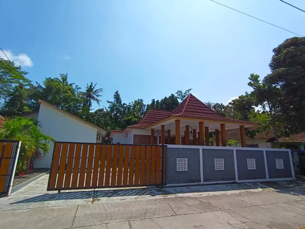 Miliki Rumah Joglo Bonus Furnitur! Suasana Tenang Khas Pedesaan