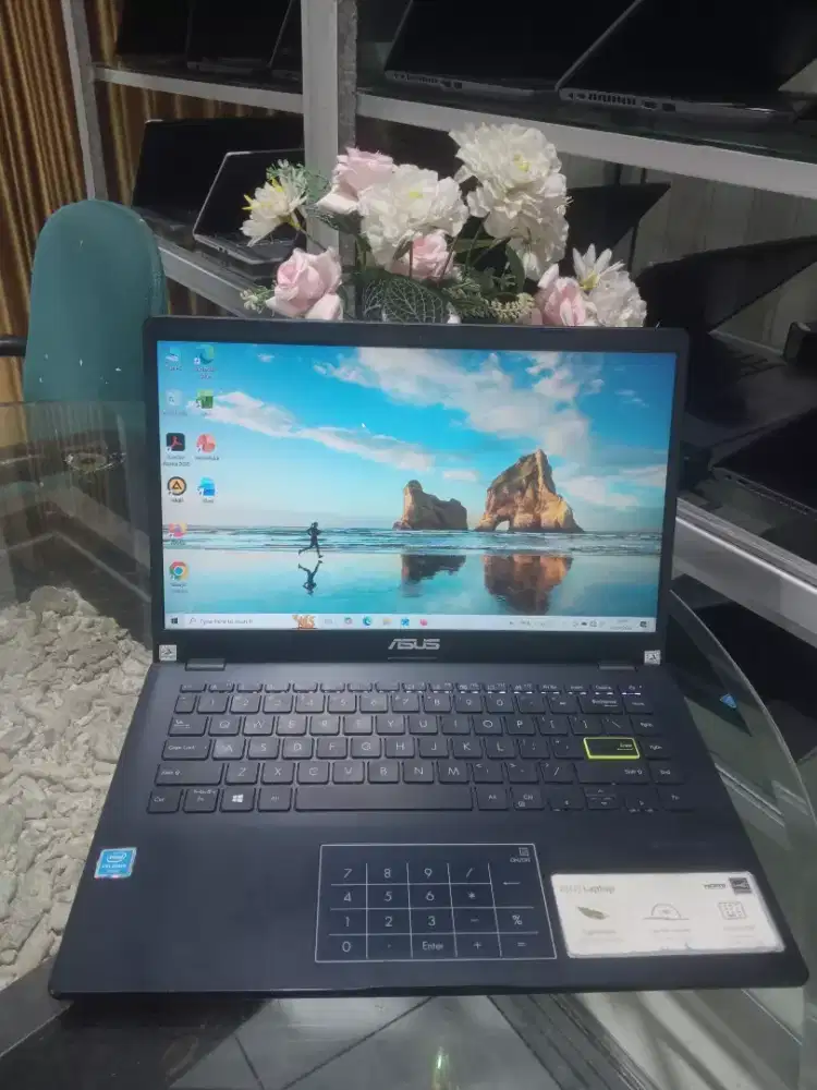 Laptop Asus Vivobook E410M Intel N4020 Keyboard Nyala