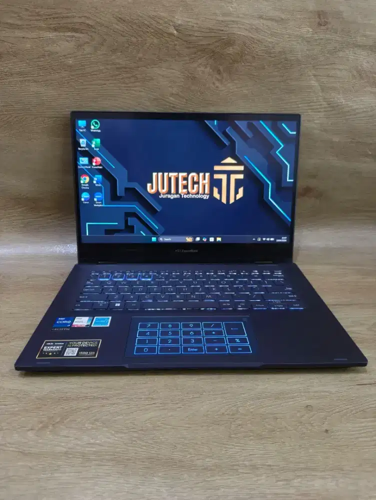 2in-1 Laptop Asus ExpertBook Slim Touchscreen+ Layar Lipat Core i7 Gen