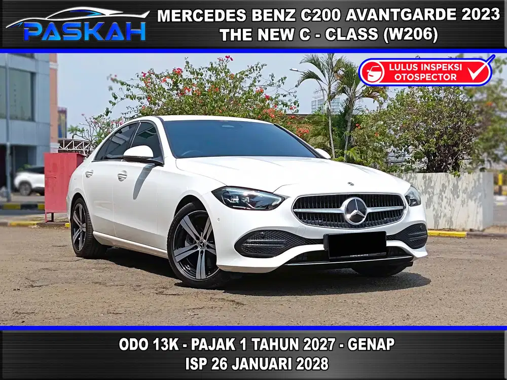 Mercedes Benz C200 Avantgarde 2023 Odo=13k Bunga=4% Genap PAJAK=1TAHUN