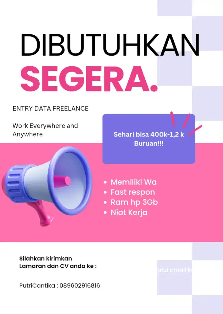 LOKER Entry Data Freelance