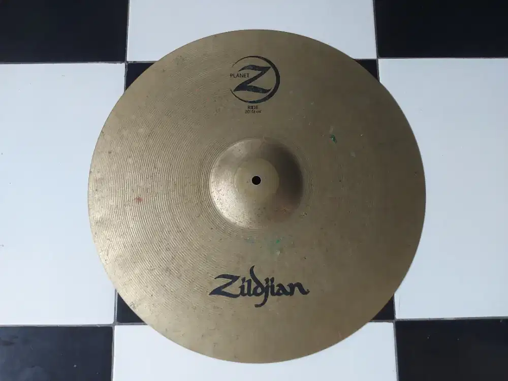 Simbal Ride Zildjian Planet Z Logo Baru