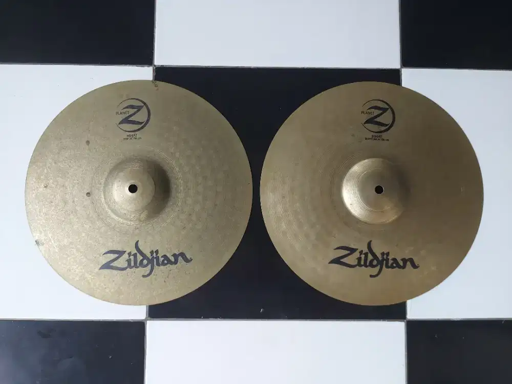 Simbal Hihat Zildjian Planet Z Logo Baru