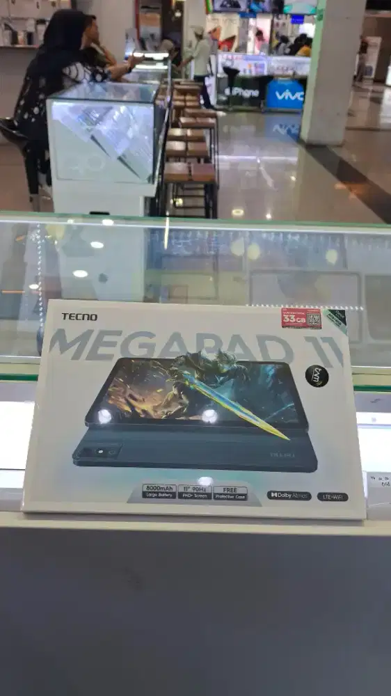 PROMO JAMINAN TERMURAH TECNO MEGAPAD 11 8/128GB BONUS FLIPCOVER‼️