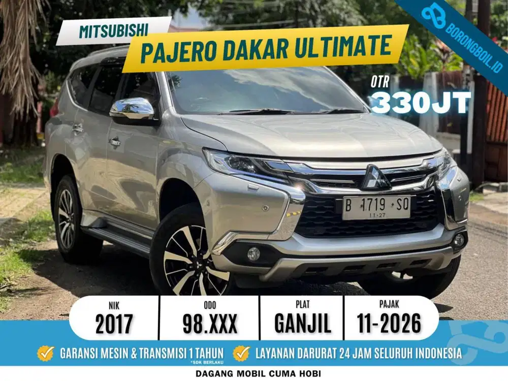 [TERMURAH] Mitsubishi Pajero Sport Dakar Ultimate 4x2 AT 2017