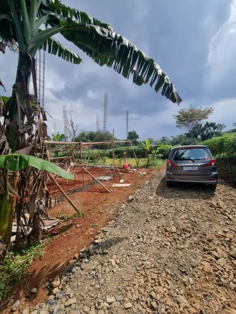 Turap bongkar beton cut and filll paving