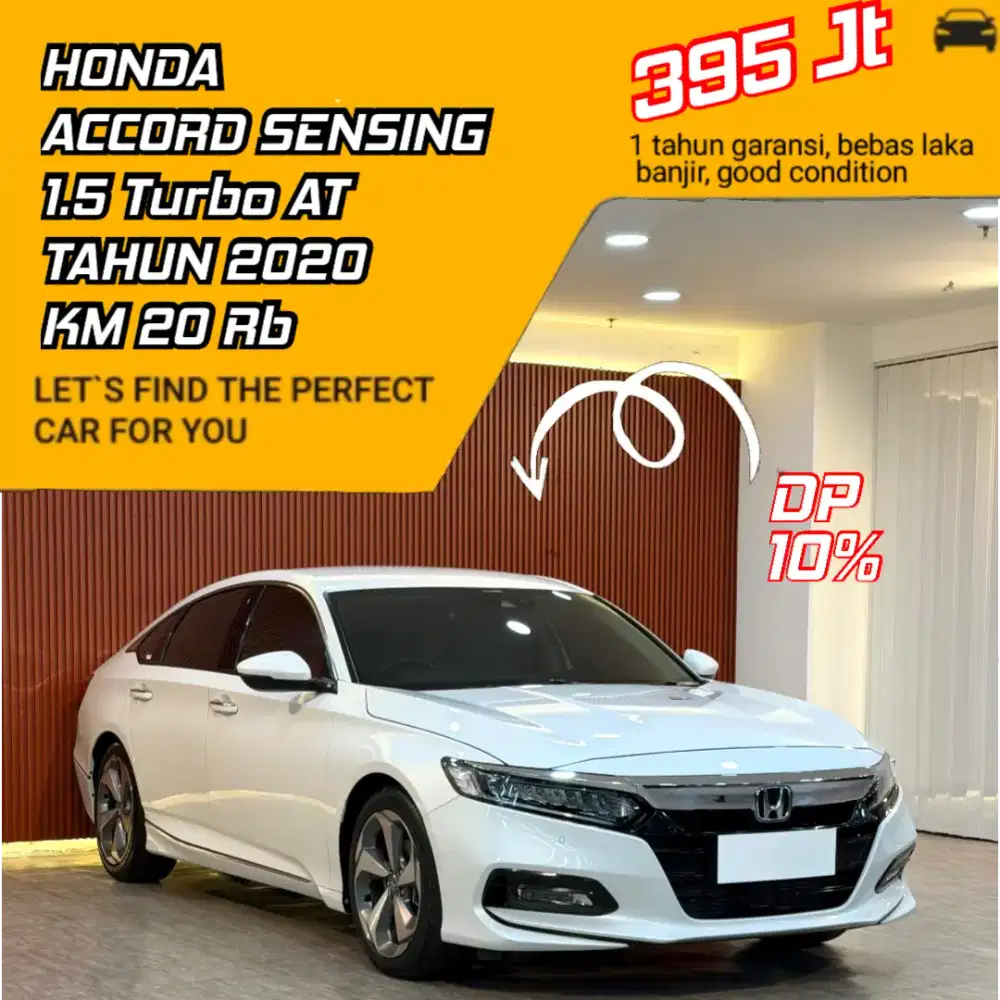 Honda Accord TC 1.5 Sensing AT Tahun 2020