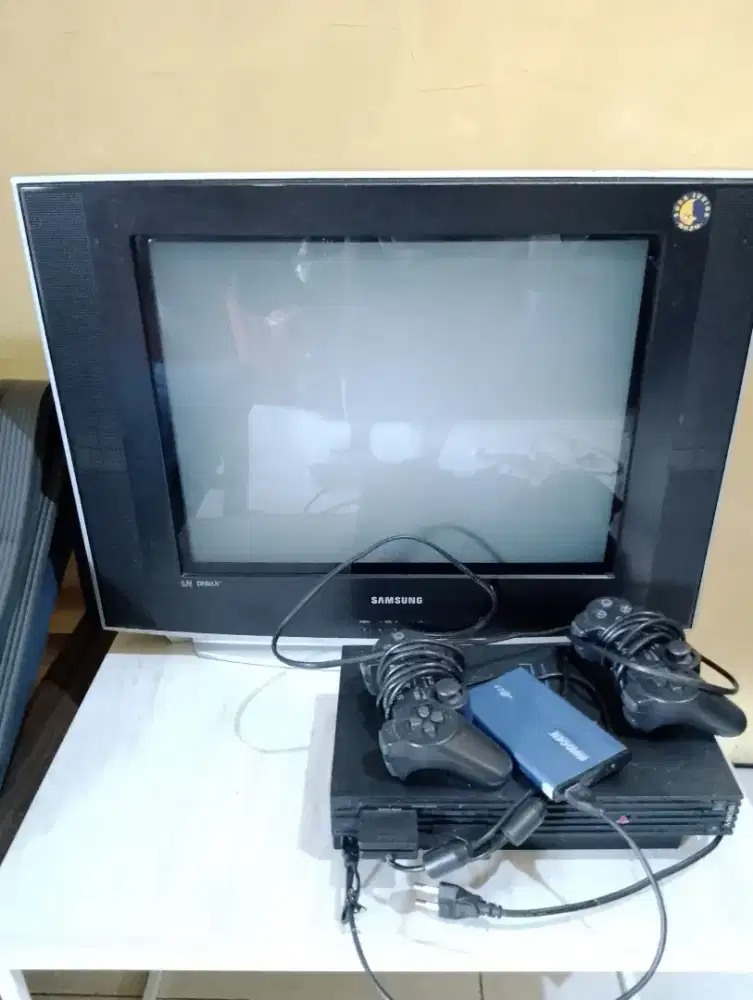 Sony Ps2 Fullset & Samsung TV Tabung 21
