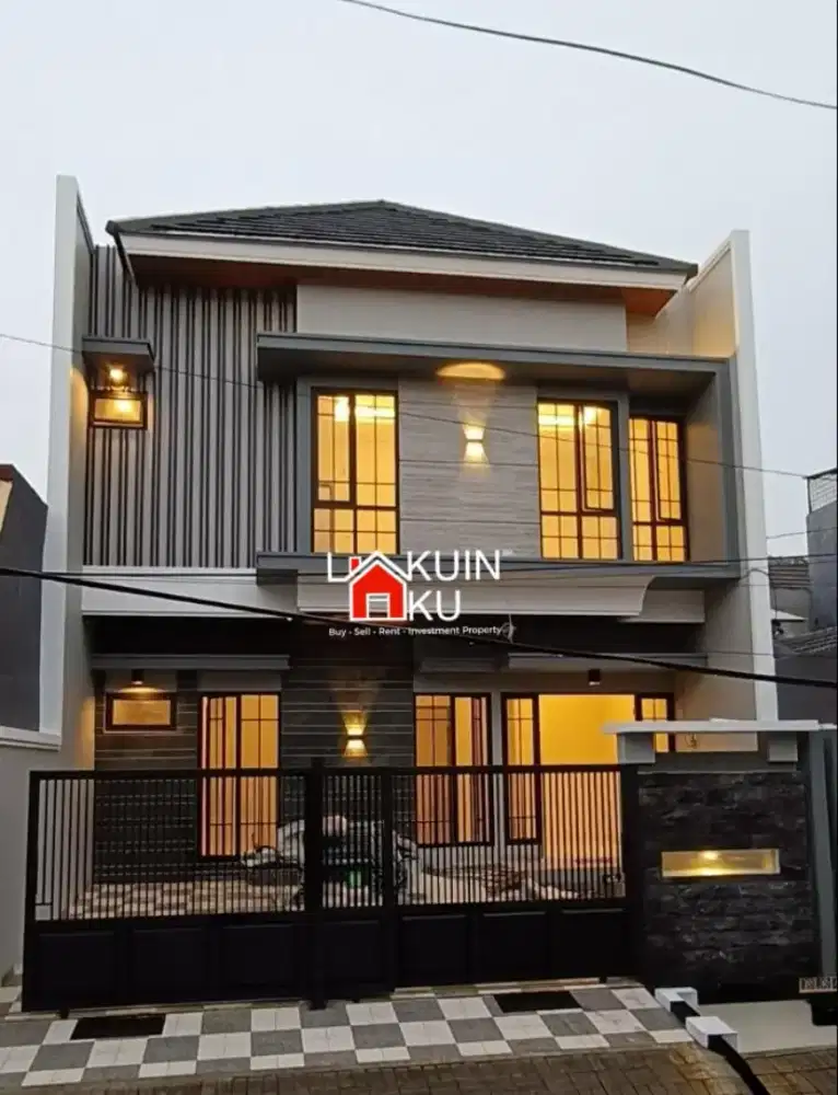 Dijual Rumah Baru Modern Mewah Dharmahusada,Mulyosari,Wisma Permai