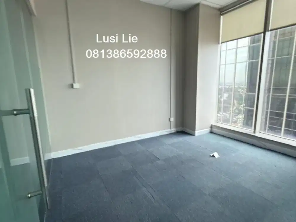Office Pik Gold Coast luas 190 m ,semi furnished, sea view