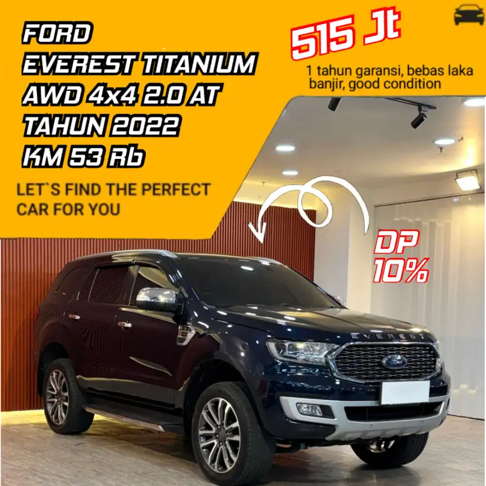 Ford Everest Titanium AWD 4x4 2.0 AT Tahun 2022