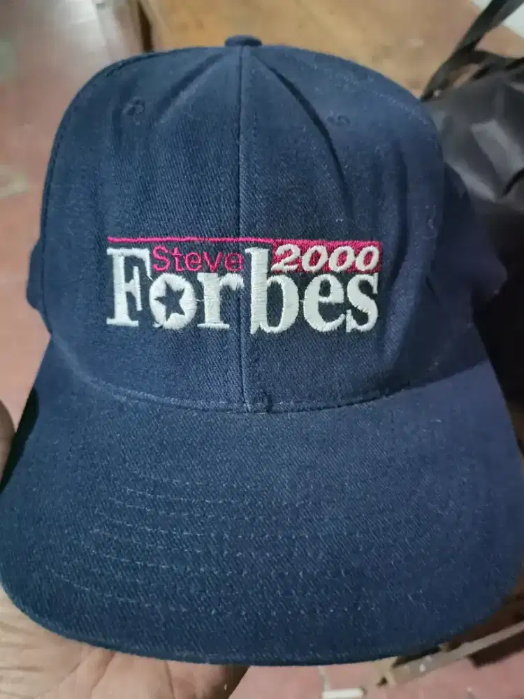 Steve Forbes 2000 Navy Second Branded ORIGINAL