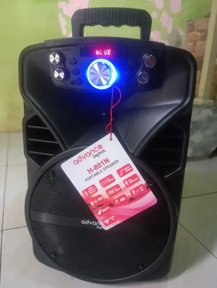 Jual speaker aktif Advance H801N lengkap