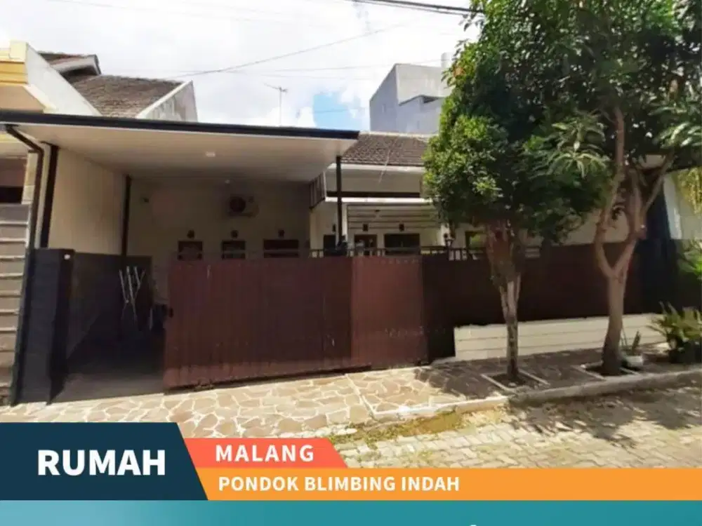 Rumah Terawat Siap Huni di PBI Araya Blimbing Malang