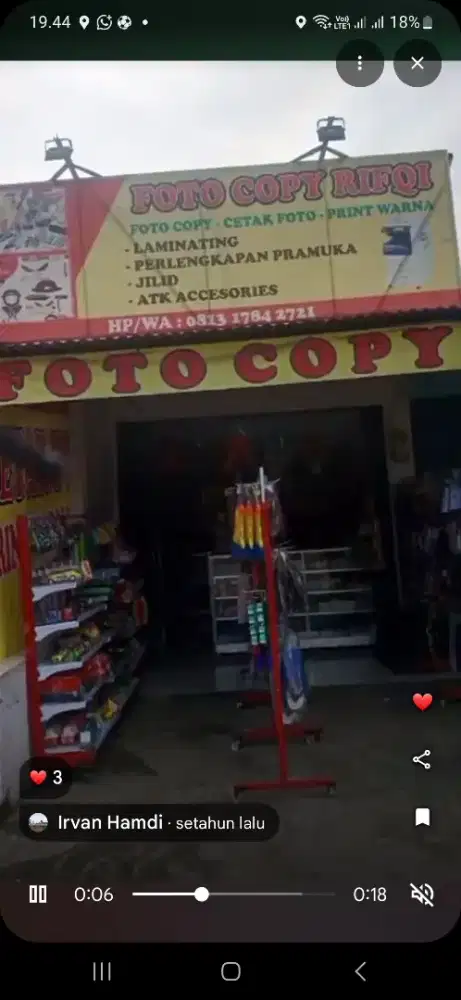 Lowongan lerja foto copy