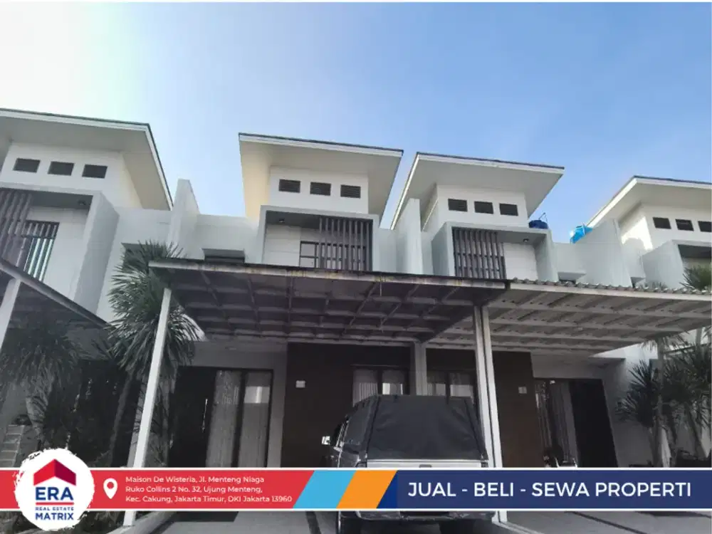 Unit Terbatas! Rumah Mewah 2 Lantai di Cluster Shinano Jakarta Garden City
