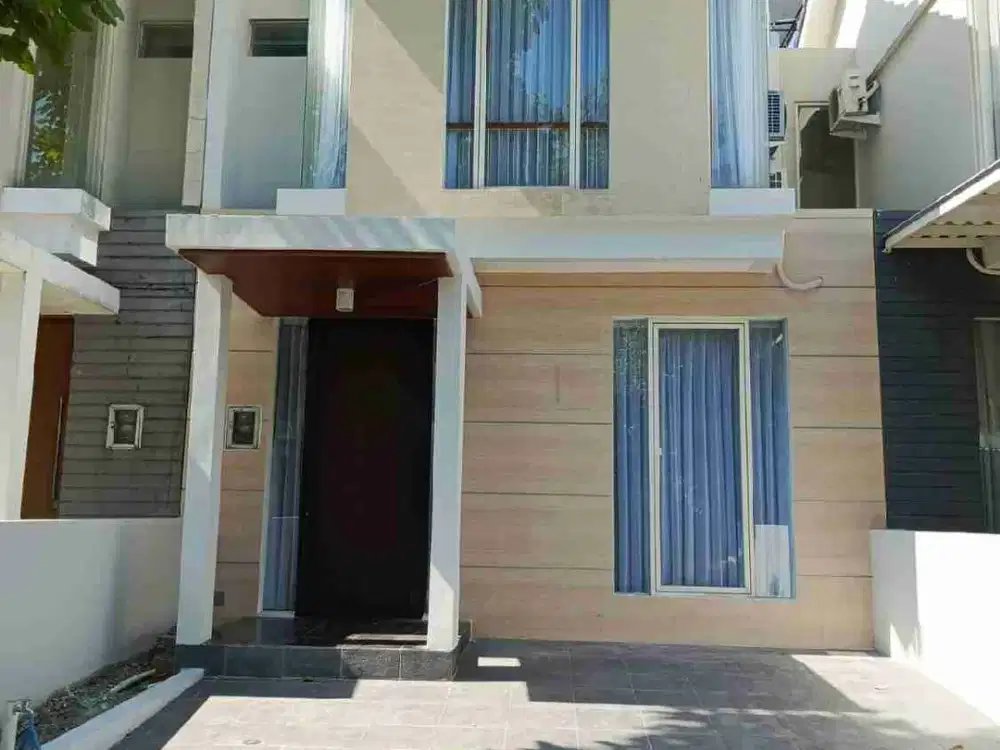 Dijual rumah baru semi furnished Citraland nortwest Surabaya timur