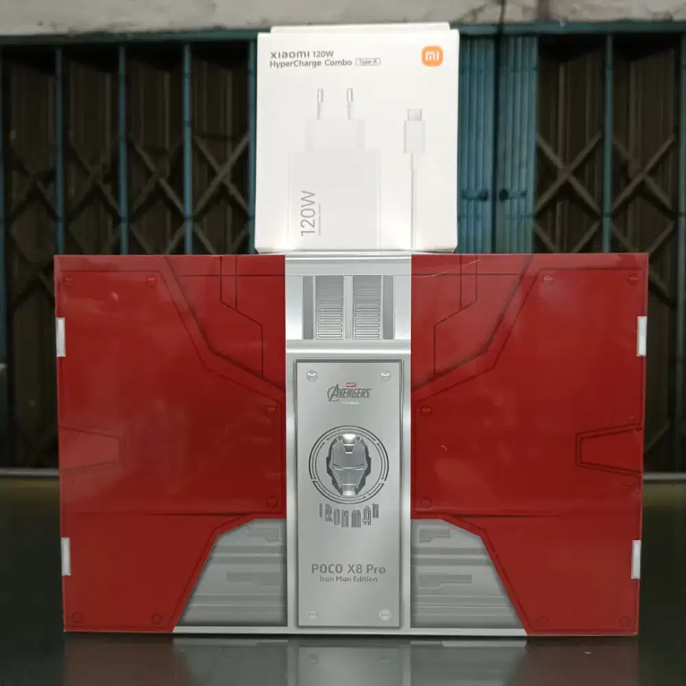 Poco X8 Pro iron Man 12/512 Baru Garansi Resmi