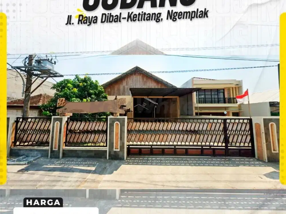 Dijual Gudang Siap Pakai Dekat Exit Tol Ngemplak Boyolali