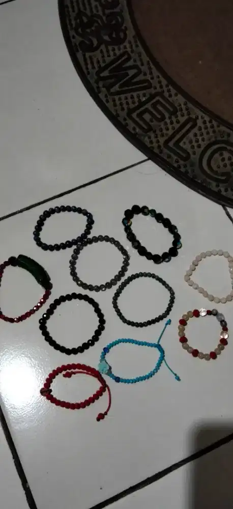 Gelang batu asli preloved