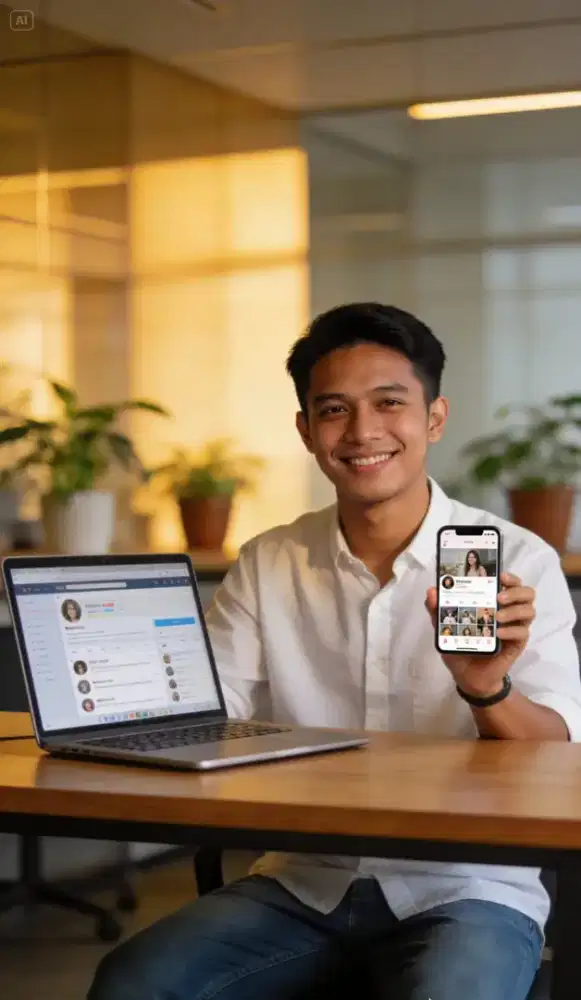 Saya Siap jadi karyawan design dan admin media sosial