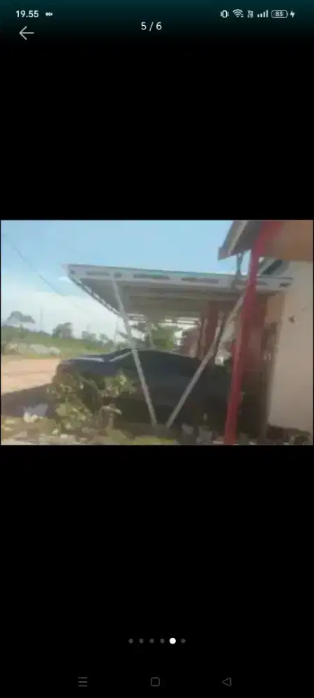 kanopi baja ringan sama bahan dan jasanya