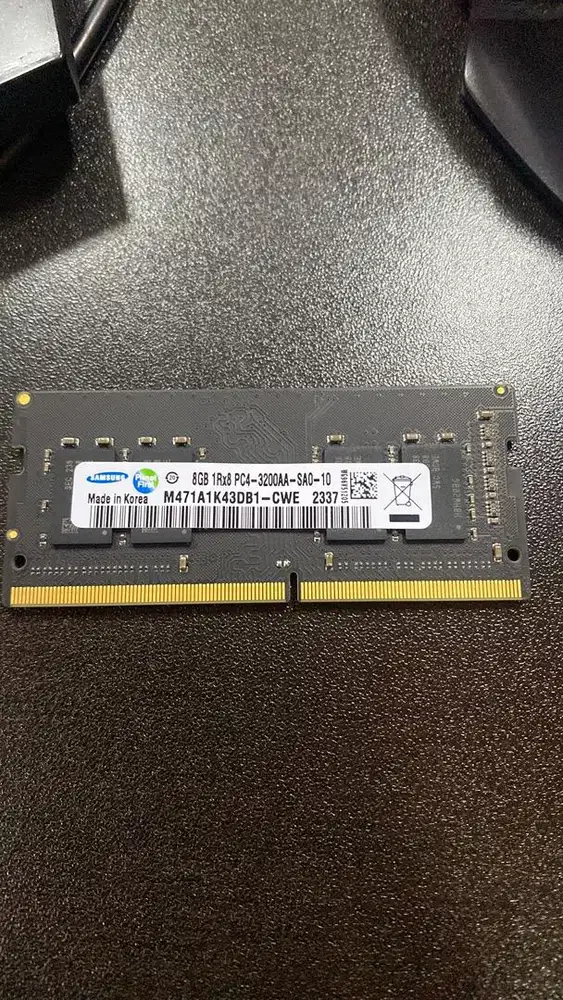 sodimm ddr4 8 gb samsung 3200 mhz copotan normal