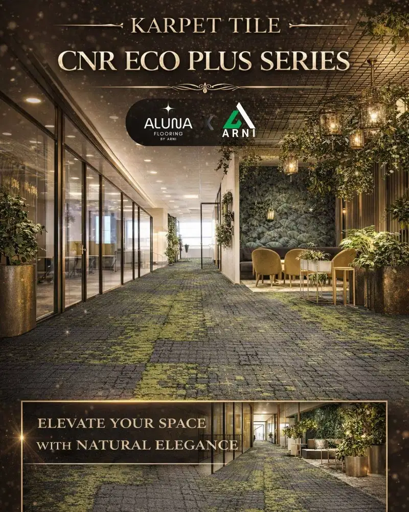 Karpet Tile CNR ECO PLUS Series Ukuran 50x50 | Karpet Premium Modern |
