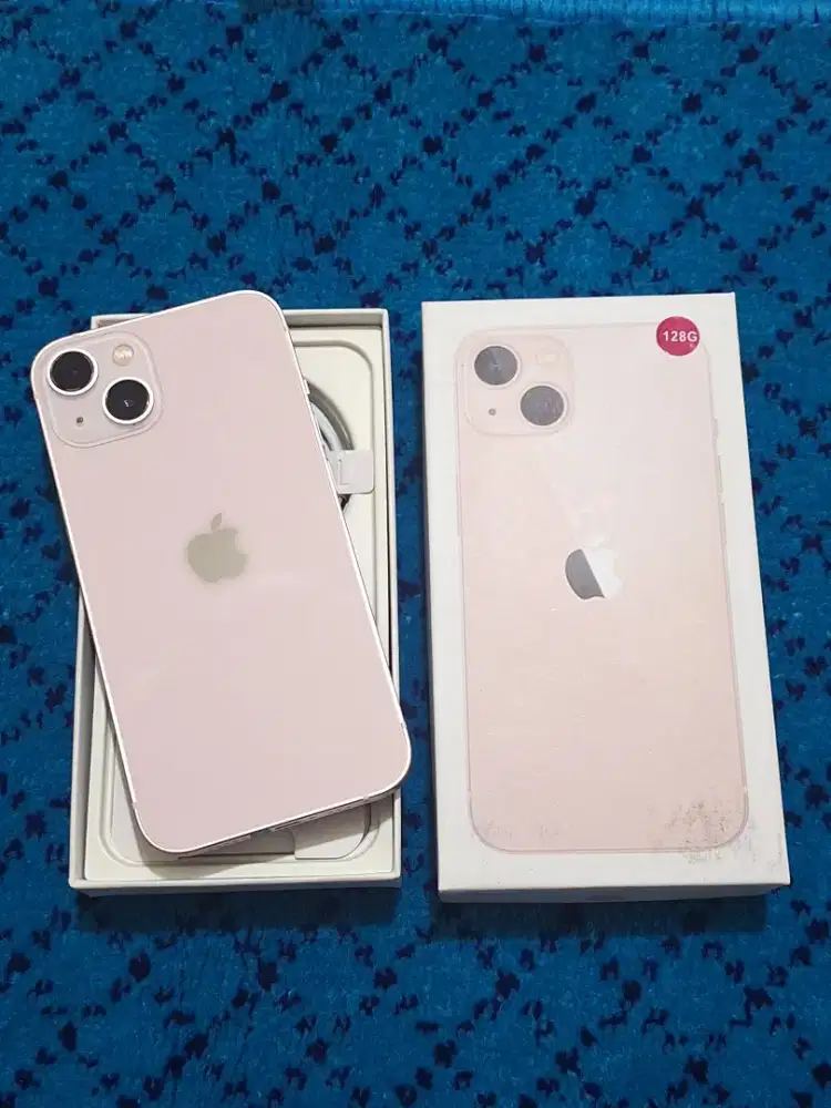 iPhone 13 128gb fullset mulus no minus