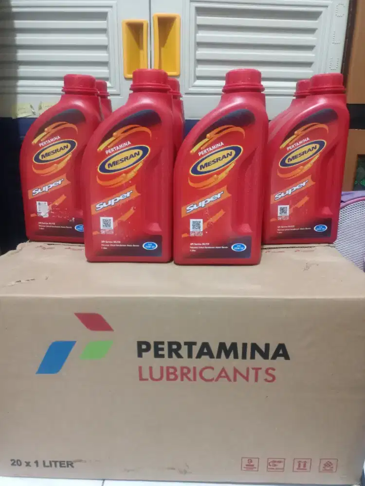 Oli Mesran Super 20w - 50 Ukuran 1L