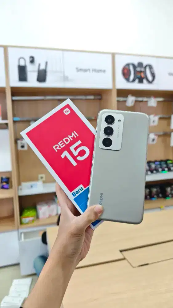 PROMO SPESIAL REDMI 15 RAM 8/256 GB NEW SEGEL