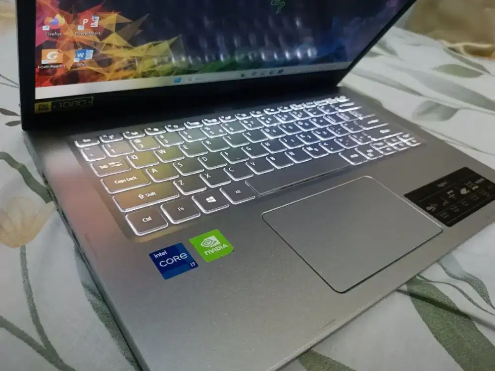 Laptop Acer Core i7 Gen 11 SSD 512 VGA NVIDIA MX350 Gaming