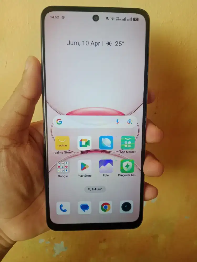 Realme C75x ram 8/128 orian smua mulus nominus batre 5600 mah awet