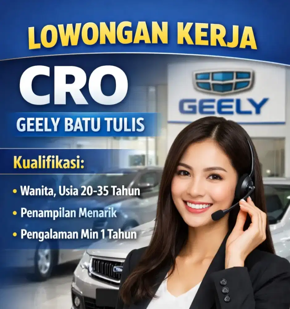 Lowongan Customer Relation