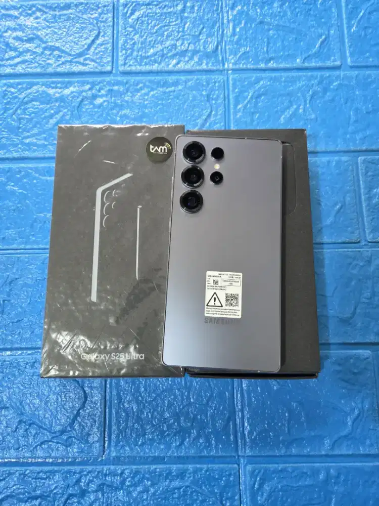 Samsung S25 Ultra 5G 12/256gb SEIN Garansi Aktif 14-November-26