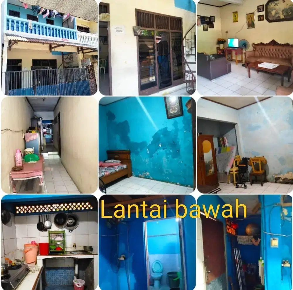 Di jual nenek saya rumah 2 lantai lantai