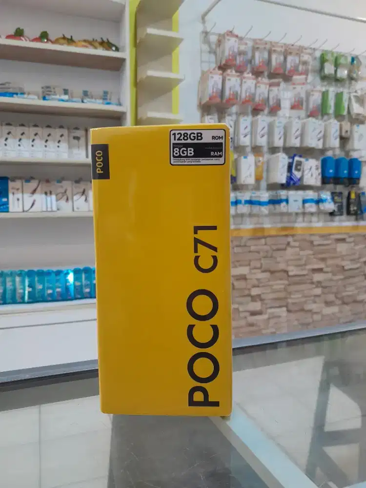 Poco C71 4/128 Promo+ bonus cash & credit garansi resmi 100%