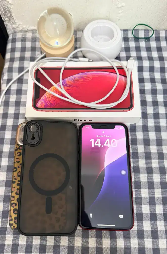 Iphone XR 128 GB Red Ibox mulus, pemakaian pribadi