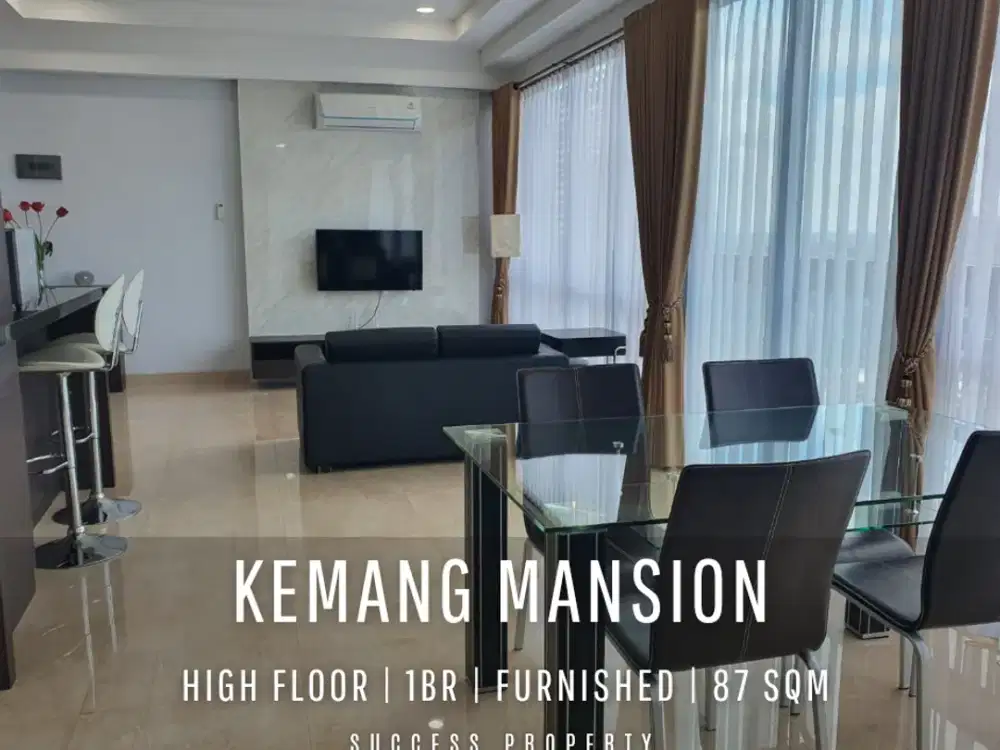 For Rent & Sell! Kemang Mansion Apartment 1BR High Floor with City View