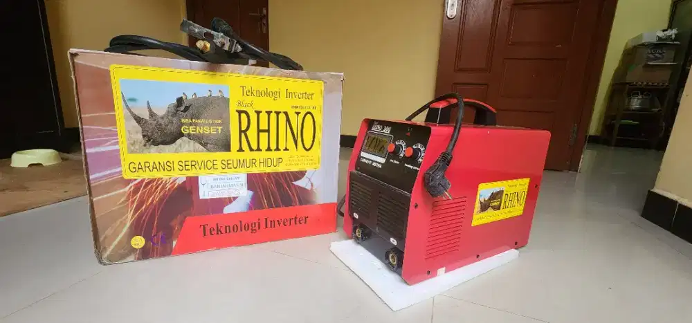 Travo Las Inverter RHINO MMA 300A 220V - Kondisi Like New