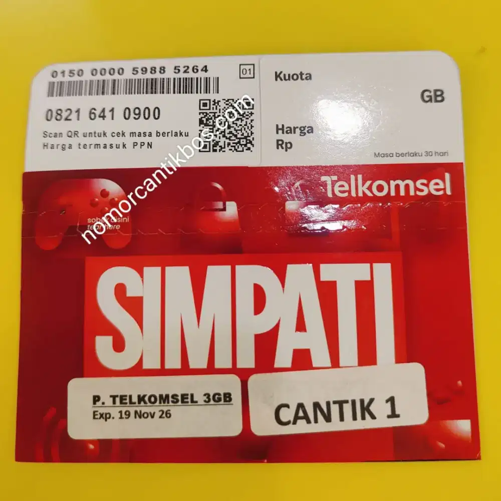 Nomor cantik telkomsel 11 DIGIT