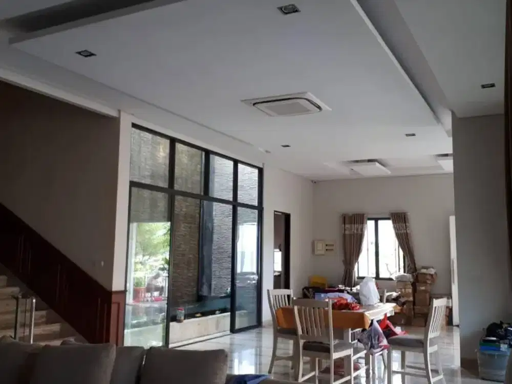 Rumah Mewah Pik1 Luas 412M,Bangunan Kontraktor,Marmer,Roof Top,4 Lantai,Furnish