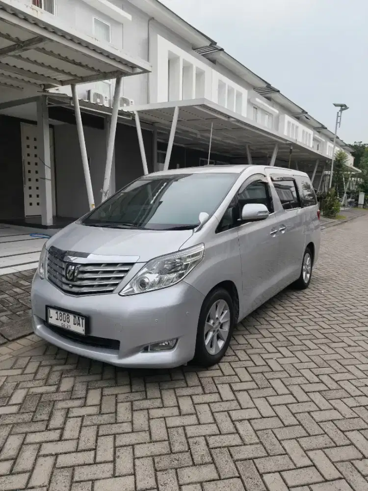 LOW KM 92rb Record !!! Toyota Alphard 2.4 G Premium Sound AT th 2009