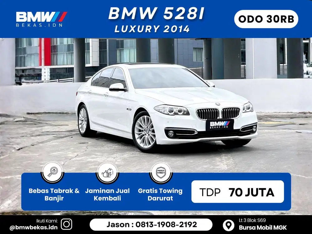 Odo 30rb BMW 528i 2014 Luxury
