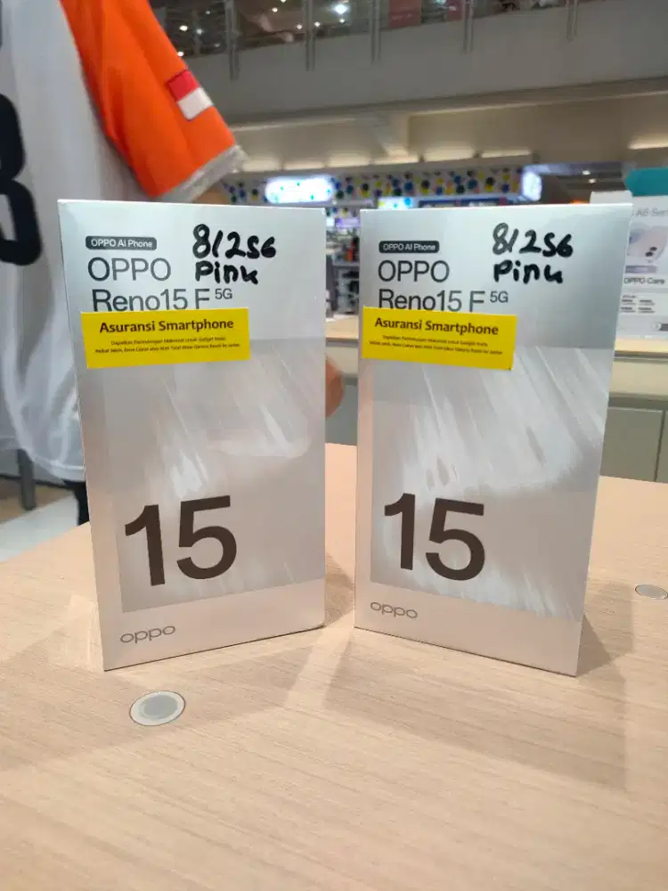 OPPO RENO 15 F PINK BISA CICILAN SYARAT KTP