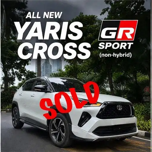 [TERJUAL] All New Toyota Yaris Cross GR Sport 2024 Bensin